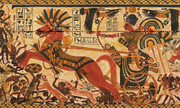 Spontanious combustion after a freak chariot crash. Another theory on Tutankhamun’s death