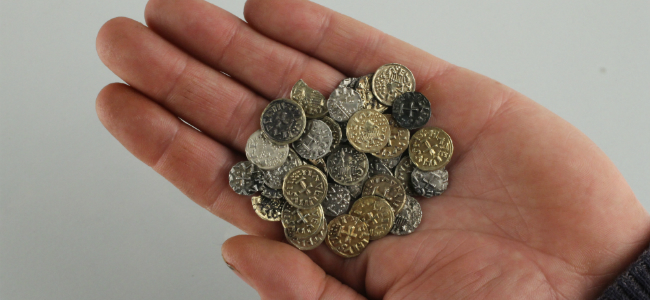 Rare early medieval coin treasure found in the Netherlands