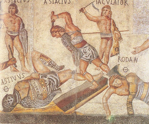 Roman gladiators were vegetarians